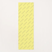 uw bedrijf op maat gesneden yogamat (Voorkant)