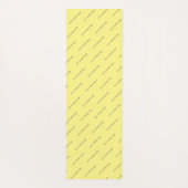 uw bedrijf op maat gesneden yogamat (Achterkant)