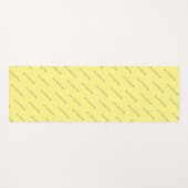 uw bedrijf op maat gesneden yogamat (Voorkant (horizontaal))