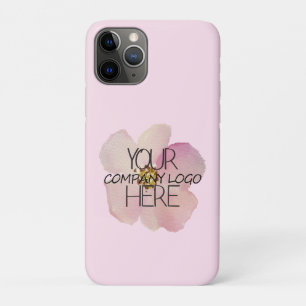 Uw bedrijf op roze verticaal  Case-Mate iPhone case