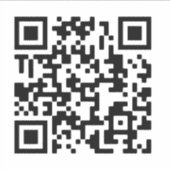 Uw bedrijf QR Code Sticker (Voorkant)