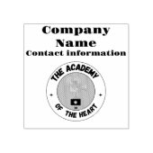 Uw bedrijf rubberstempel (Afrduk)