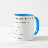 Uw bedrijf van de Naam van de Website van de Mok d (Voorkant rechts)