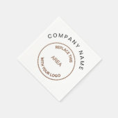 Uw bedrijf van het Logo Servet (Hoek)