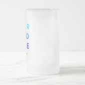 Uw bedrijfs Logo - Aangepaste 16oz bierbril | Matglas Bierpul (Center)