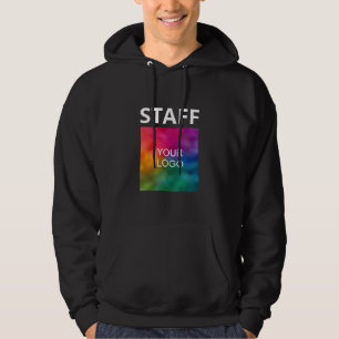 Uw bedrijfs Logo hier Personeel Mannen Hoodie