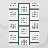 Uw bedrijfs Logo maakt het Lijst van Feestdagen he (Achterkant)