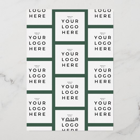 Uw bedrijfs Logo maakt het Lijst van Feestdagen he (Achterkant)