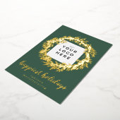 Uw bedrijfs Logo maakt het Lijst van Feestdagen he (Gedraaid)