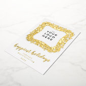 Uw bedrijfs Logo maakt het Lijst van Feestdagen he (Gedraaid)