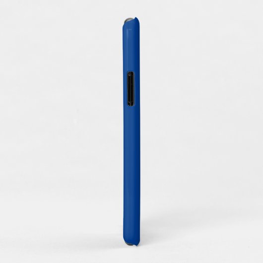 Uw bedrijfs Logo op Blauw Verticaal Case-Mate iPhone Case (Achterkant/rechts)