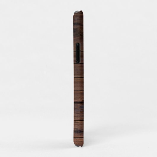 Uw bedrijfs Logo Robuust hout - Verticaal Case-Mate iPhone Case (Achterkant/rechts)