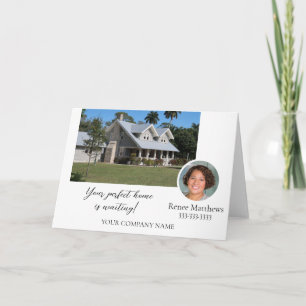 Uw bedrijfs Professionele Fotobriefkaart Kaart