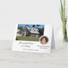 Uw bedrijfs Professionele Fotobriefkaart Kaart