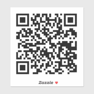 Uw bedrijfs QR-code sticker