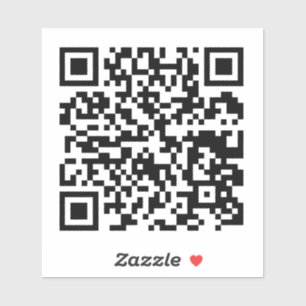 Uw bedrijfs QR-code sticker