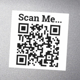 Uw bedrijfs QR-code sticker
