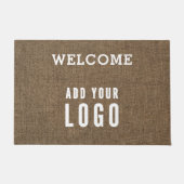 Uw bedrijfsdeur voor Logo Deurmat (Voorkant)