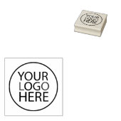 Uw bedrijfslogo Aangepast professioneel zakelijk   Rubberstempel (Gestempeld)