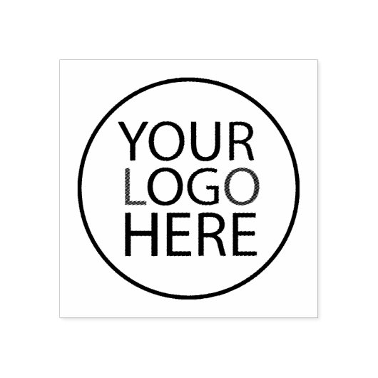 Uw bedrijfslogo Aangepast professioneel zakelijk   Rubberstempel (Afrduk)