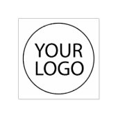 Uw bedrijfslogo Aangepast professioneel zakelijk   Rubberstempel (Afrduk)