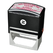 Uw bedrijfslogo Aangepaste tekst ovale stempel voo (Product)