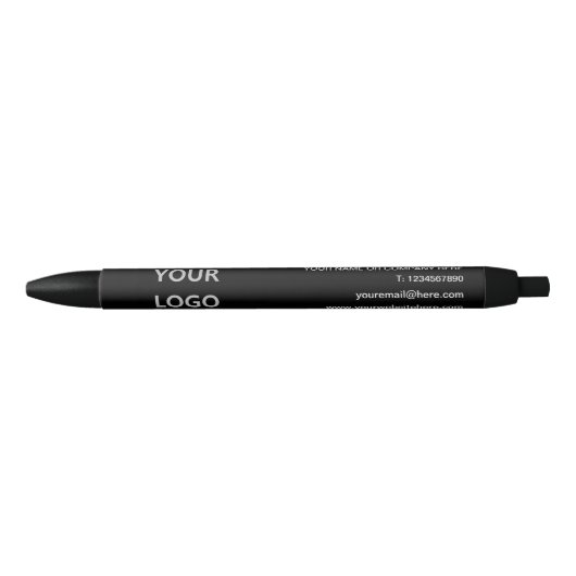 Uw bedrijfslogo Aangepaste tekst Zakelijke pen (Voorkant)