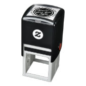 Uw bedrijfslogo adres rond  zelfinktende stempel (Product)