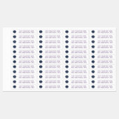 Uw bedrijfslogo eenvoudig labels (Vel)