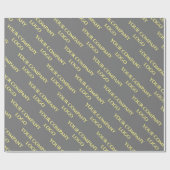 Uw bedrijfslogo gepersonaliseerd inpakpapier (Vlak)