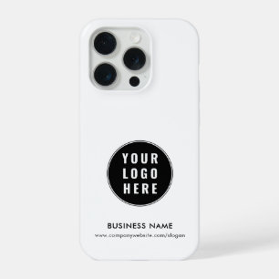 Uw bedrijfslogo minimalistische promotionele op ma iPhone 15 pro case
