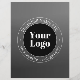 Uw bedrijfslogo of ontwerp en bewerkbare tekst flyer