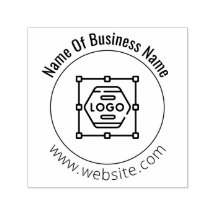 Uw bedrijfslogo op maat ronde zakelijke logo