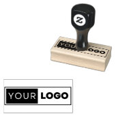 Uw bedrijfslogo op maat rubberstempel (Gestempeld)