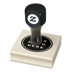 Uw bedrijfslogo promotioneel bedrijf rubberstempel