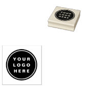 Uw bedrijfslogo promotioneel bedrijf rubberstempel (Gestempeld)