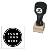 Uw bedrijfslogo promotioneel bedrijf rubberstempel (Gestempeld)