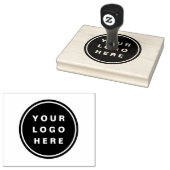 Uw bedrijfslogo promotioneel bedrijfsbedrijf rubberstempel (Gestempeld)