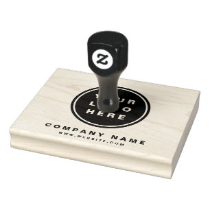 Uw bedrijfslogo promotioneel bedrijfsbedrijf rubberstempel