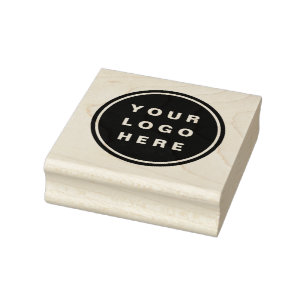 Uw bedrijfslogo promotioneel bedrijfsbedrijf rubberstempel
