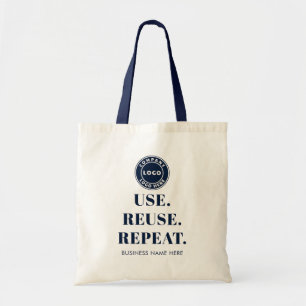 Uw bedrijfslogo, slagzin en bedrijfsnaam tote bag
