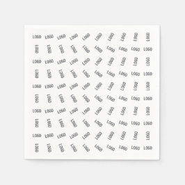 Uw bedrijfslogo | Uniek logo-patroonontwerp  Servet