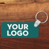 Uw BedrijfsLogo van de Tekst en Collectieve Rug Bl Sleutelhanger (Voorkant)