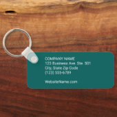 Uw BedrijfsLogo van de Tekst en Collectieve Rug Bl Sleutelhanger (Achterkant)