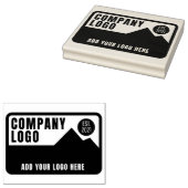 Uw bedrijfsmerk Logo Rubberstempel (Gestempeld)