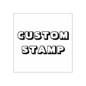 Uw bedrijfsmerk rubberstempel (Afrduk)