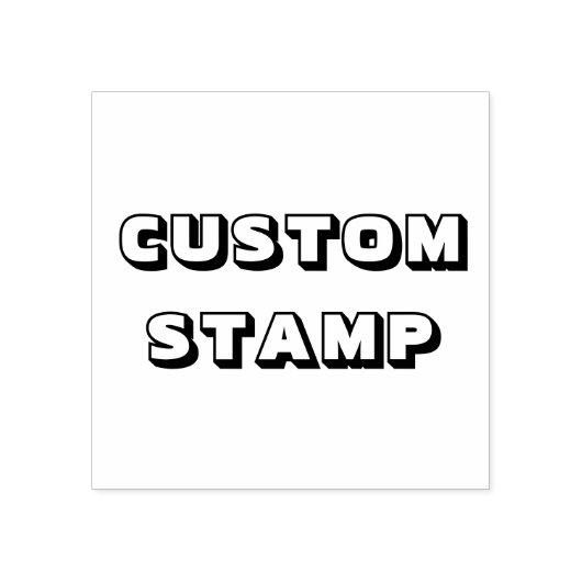 Uw bedrijfsmerk rubberstempel (Afrduk)