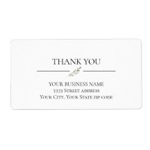 Uw bedrijfsnaam adres legant eenvoudig product