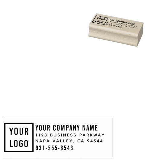 Uw bedrijfsnaam en vetgedrukte telefoonnummer Reto Rubberstempel (Gestempeld)