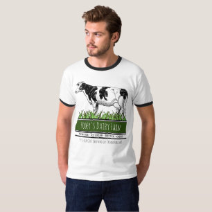 Uw bedrijfsnaam lokale Boerderij T-shirt